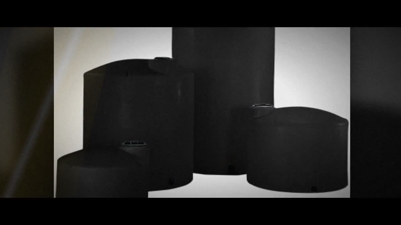 Norwesco 3000 Gallon Black Vertical Storage Tank video