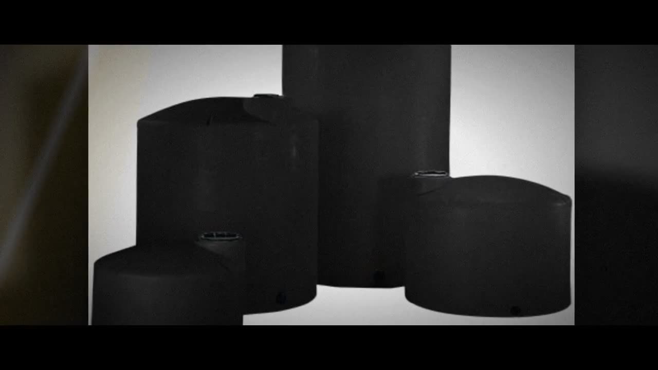 Norwesco 3000 Gallon Black Vertical Storage Tank video