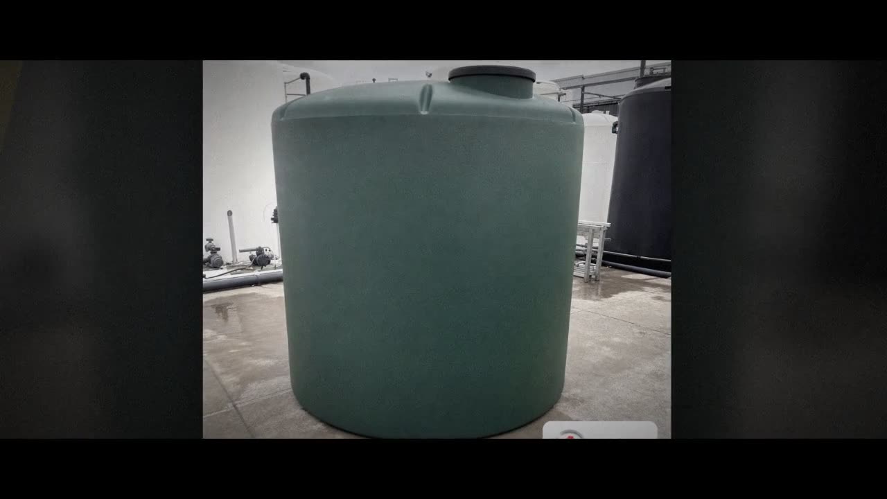 Norwesco 2500 Gallon Dark Green Vertical Water Storage Tank video