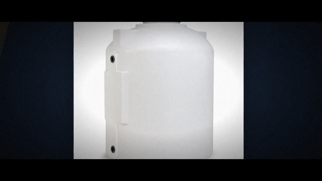 865 Gallon Plastic Vertical Water Storage Tank in Mocha video
