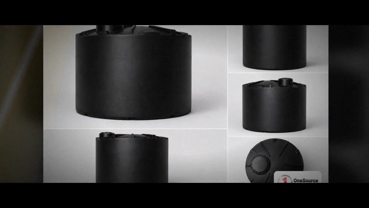 Snyder Industries 2000 Gallon Black Heavy Duty Vertical Storage Tank video