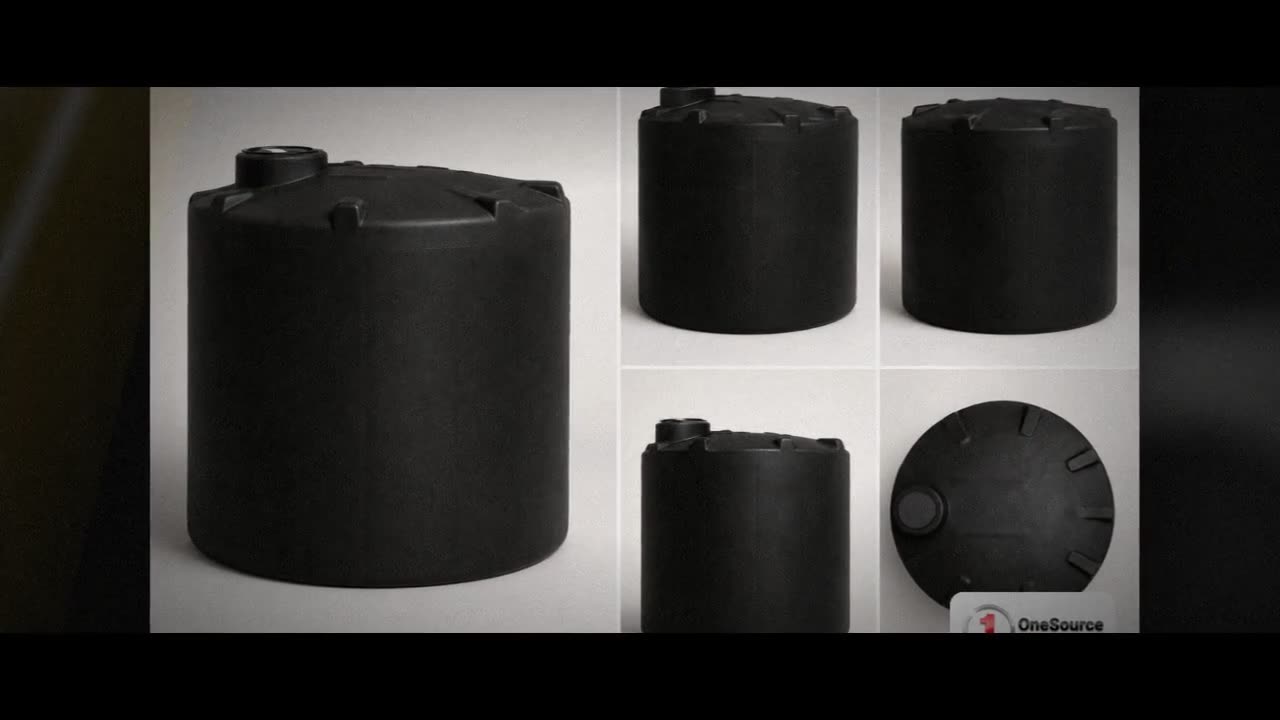 Snyder Industries 2000 Gallon ASTM XLPE Black Heavy Duty Vertical Stor video