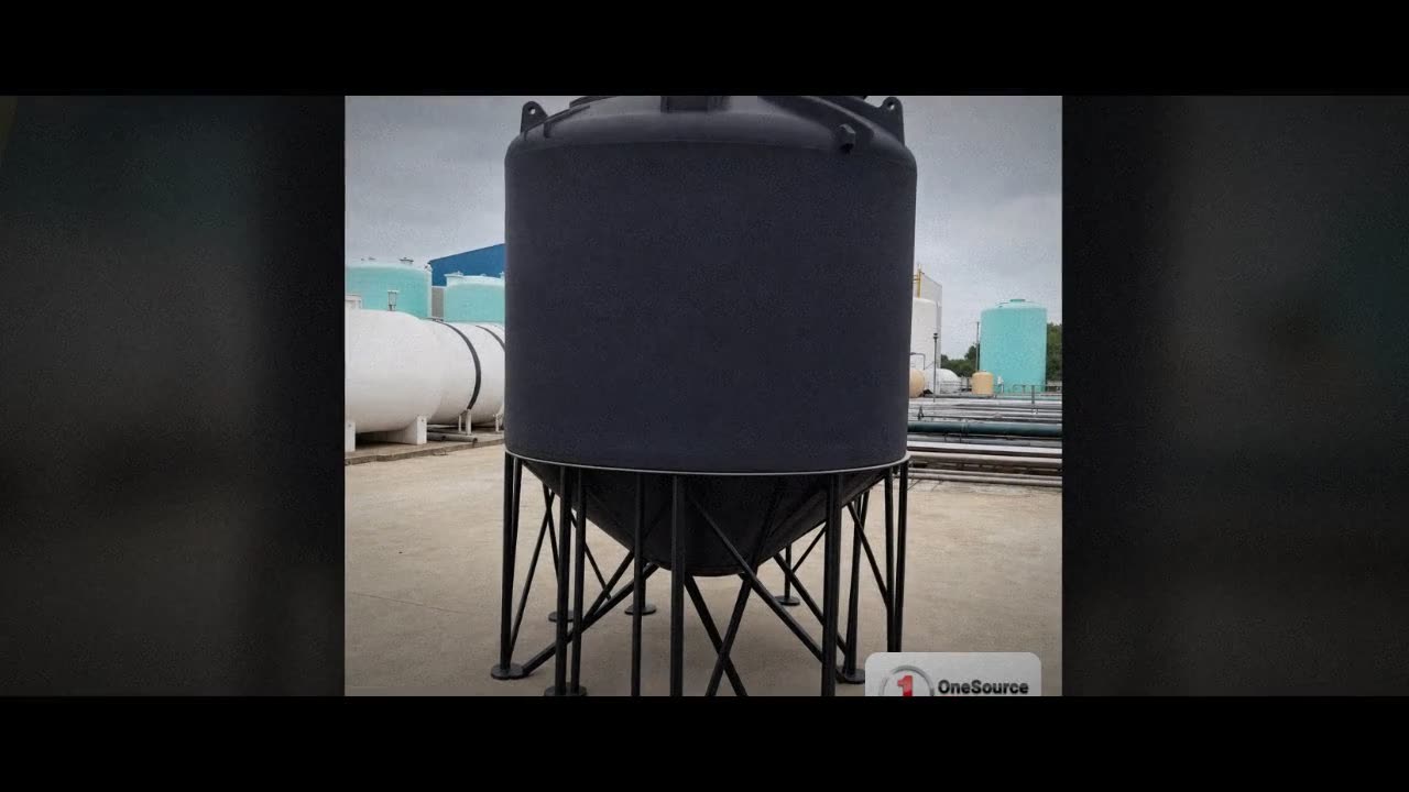 Snyder Industries 2000 Gallon XLPE Cone Bottom Tank video