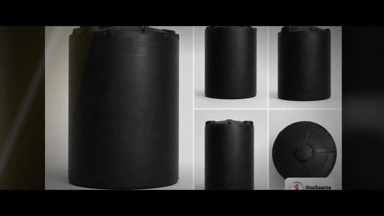 Snyder Industries 2500 Gallon Black Heavy Duty Vertical Storage Tank video