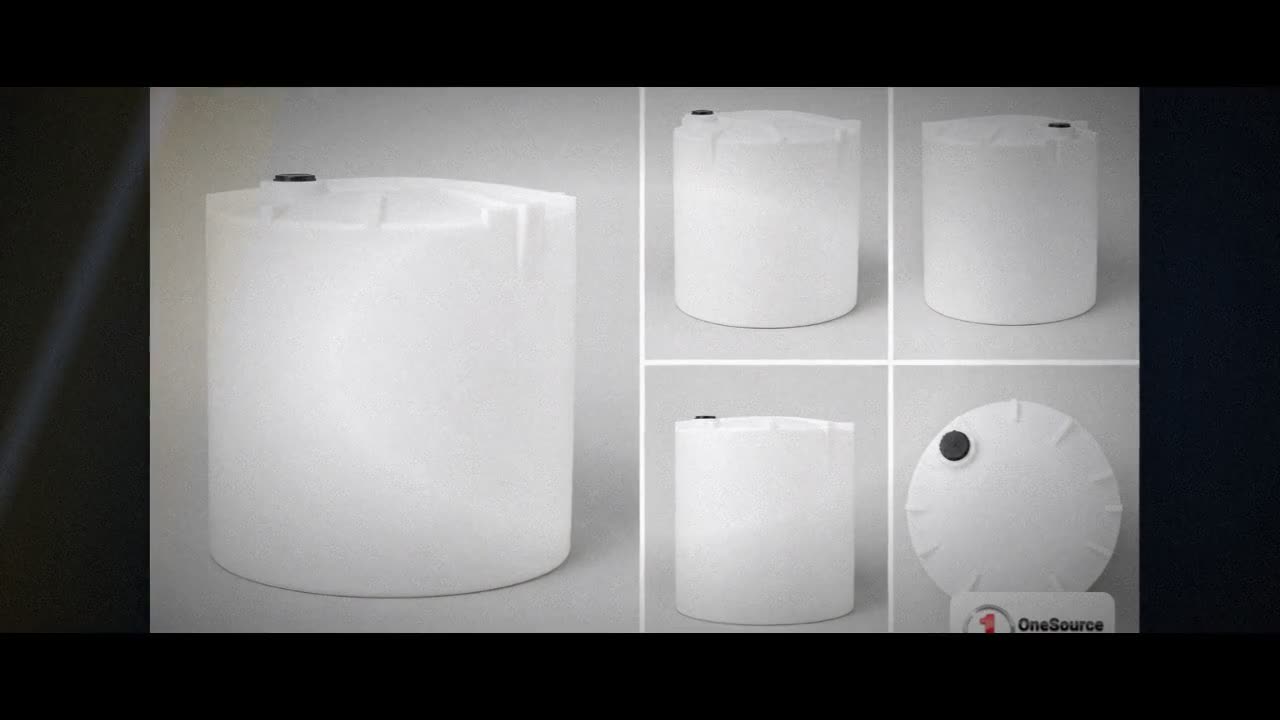 Snyder Industries 2500 Gallon ASTM XLPE Vertical Storage Tank video
