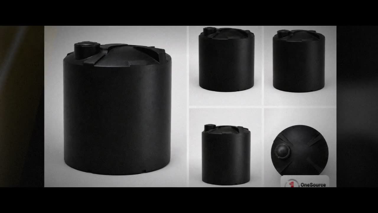 Snyder Industries 2500 Gallon ASTM XLPE Black Heavy Duty Vertical Stor video