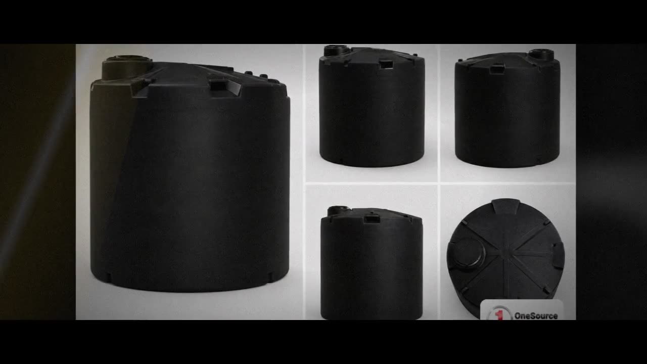 Snyder Industries 2500 Gallon Black Heavy Duty Vertical Storage Tank video