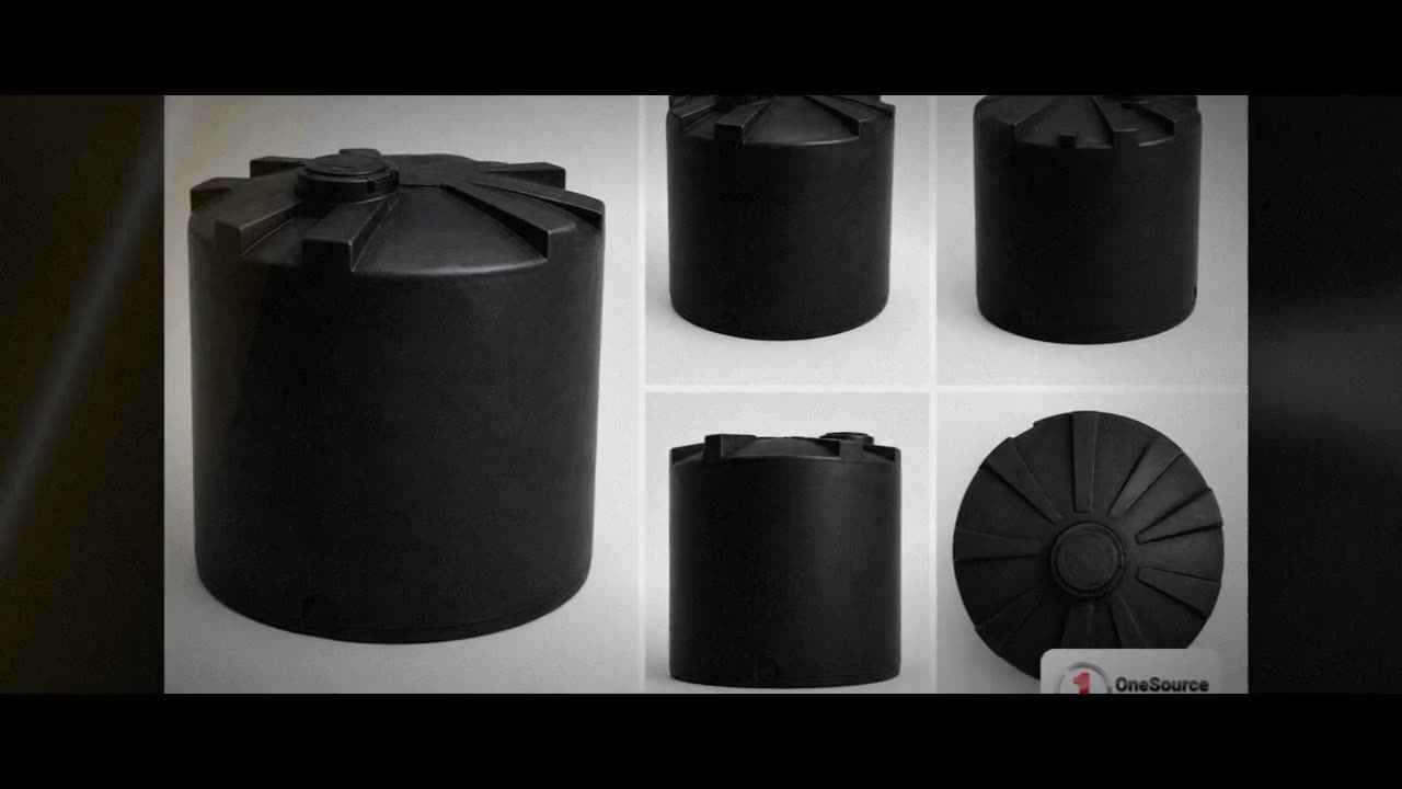 Snyder Industries 2500 Gallon Black Vertical Storage Tank video