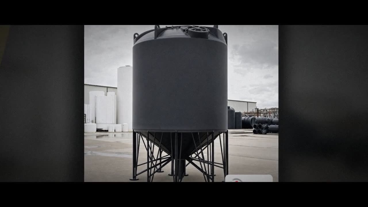 Snyder Industries 2500 Gallon XLPE Cone Bottom Tank video
