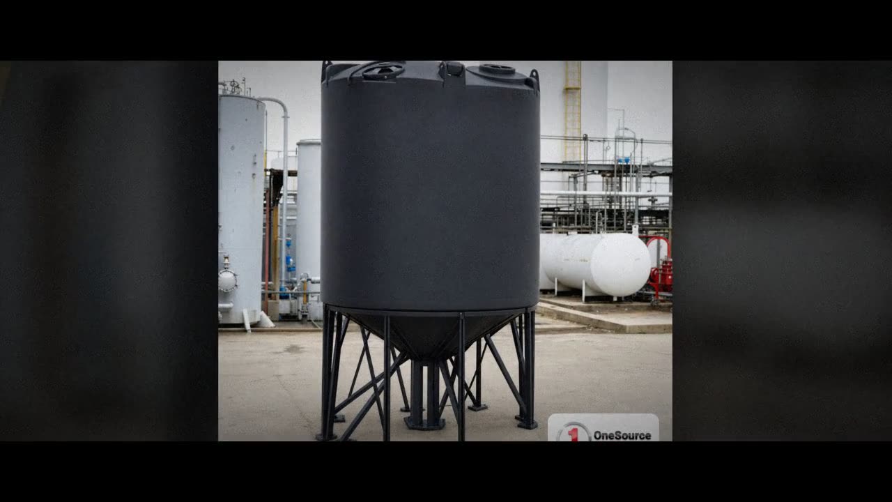 Snyder Industries 2500 Gallon XLPE Heavy Duty Cone Bottom Tank video