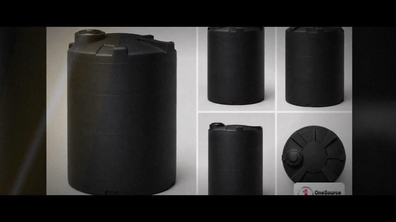 Snyder Industries 3000 Gallon Black Heavy Duty Vertical Storage Tank video