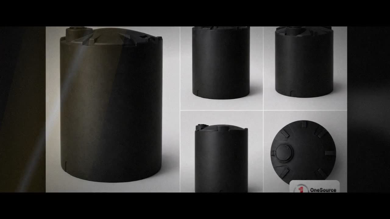 Snyder Industries 3000 Gallon Black Vertical Storage Tank video