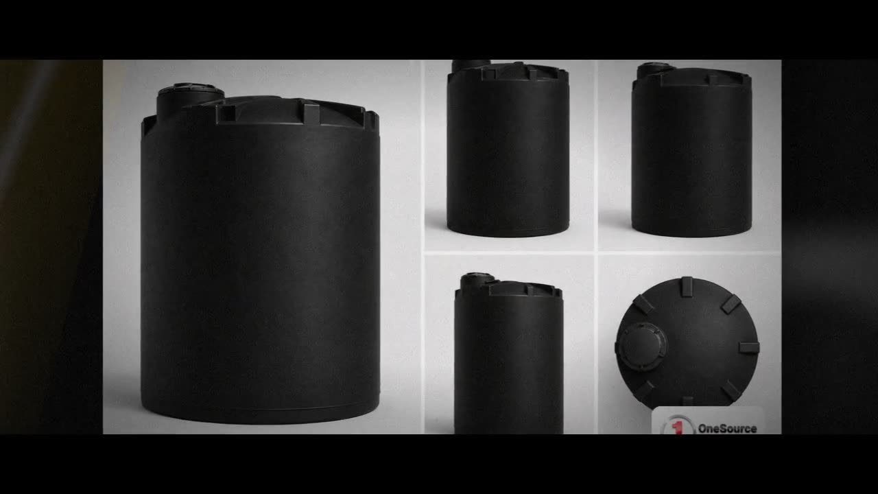 Snyder Industries 3000 Gallon ASTM Black Heavy Duty Vertical Storage T video