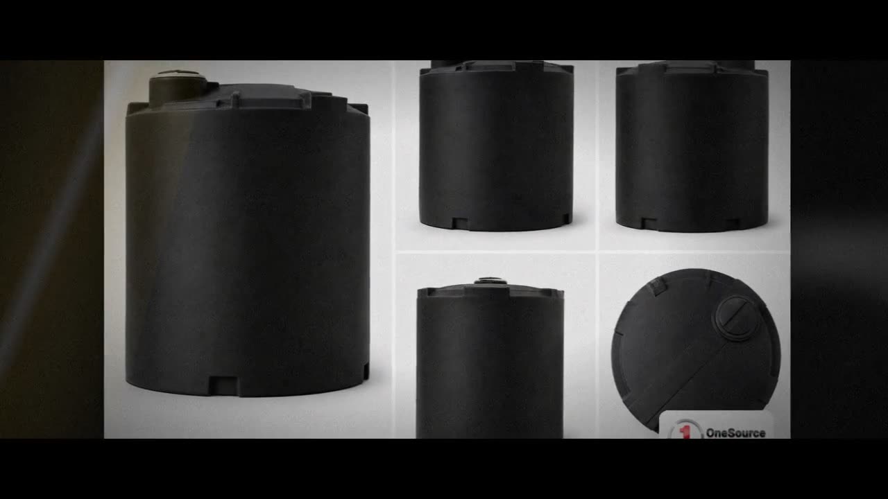 Snyder Industries 3000 Gallon Black Heavy Duty Vertical Storage Tank video