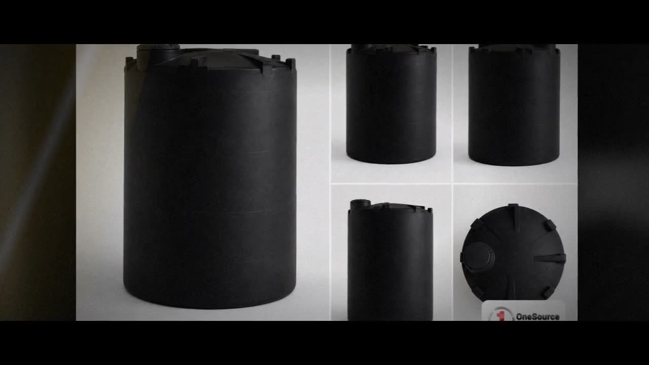 Snyder Industries 3000 Gallon Black Vertical Storage Tank video