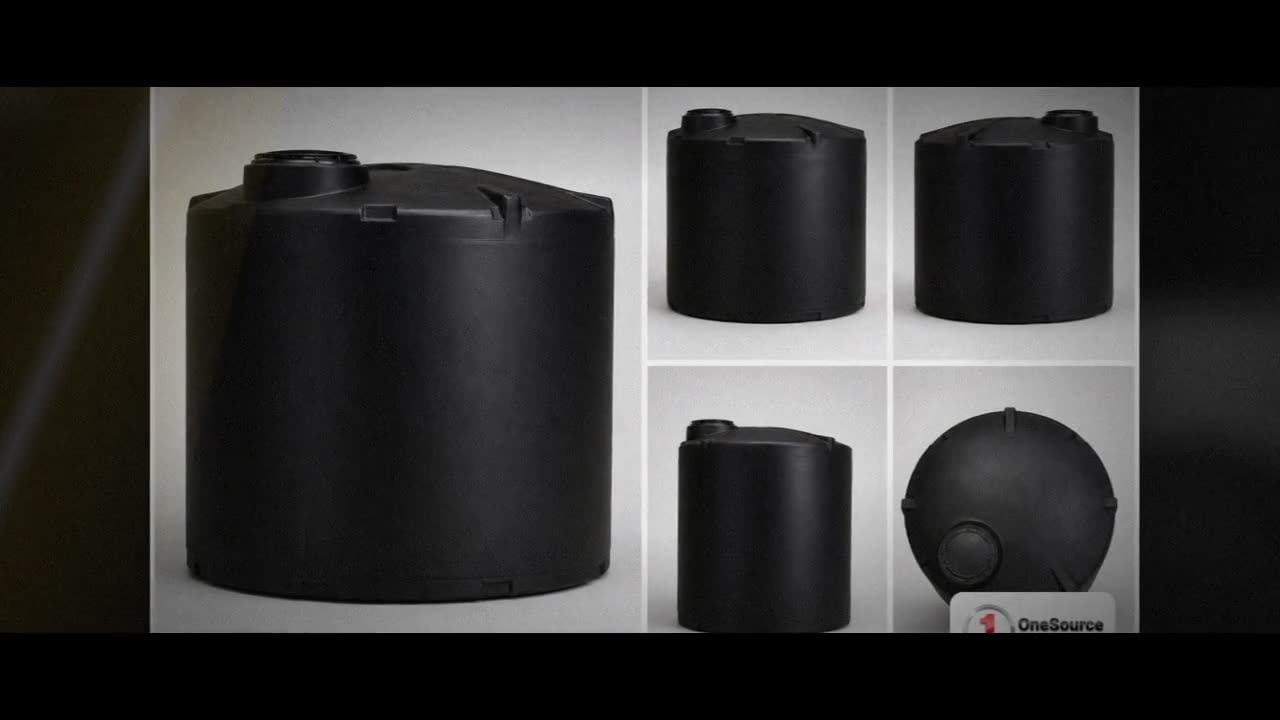 Snyder Industries 3000 Gallon ASTM 1.35 SG Black Vertical Storage Tank video