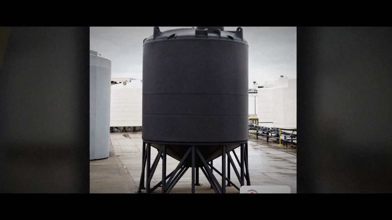 Snyder Industries 3000 Gallon Cone Bottom Tank video