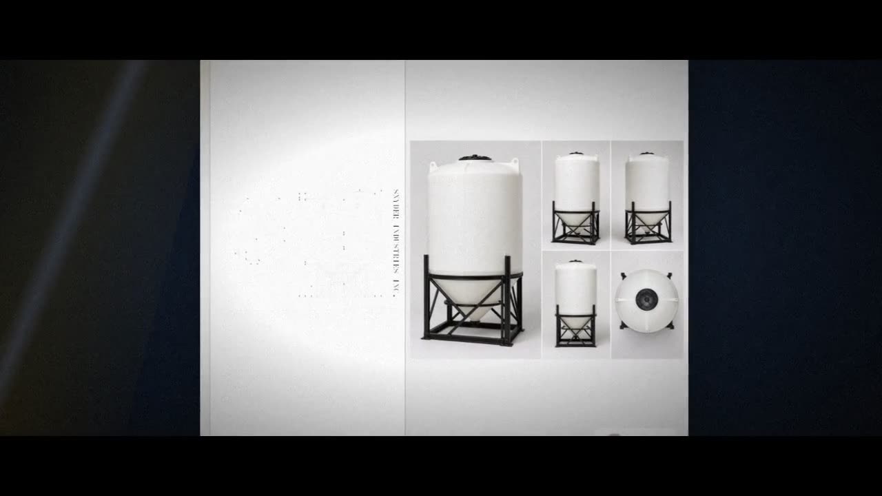 Snyder Industries 4100 Gallon XLPE Cone Bottom Tank video