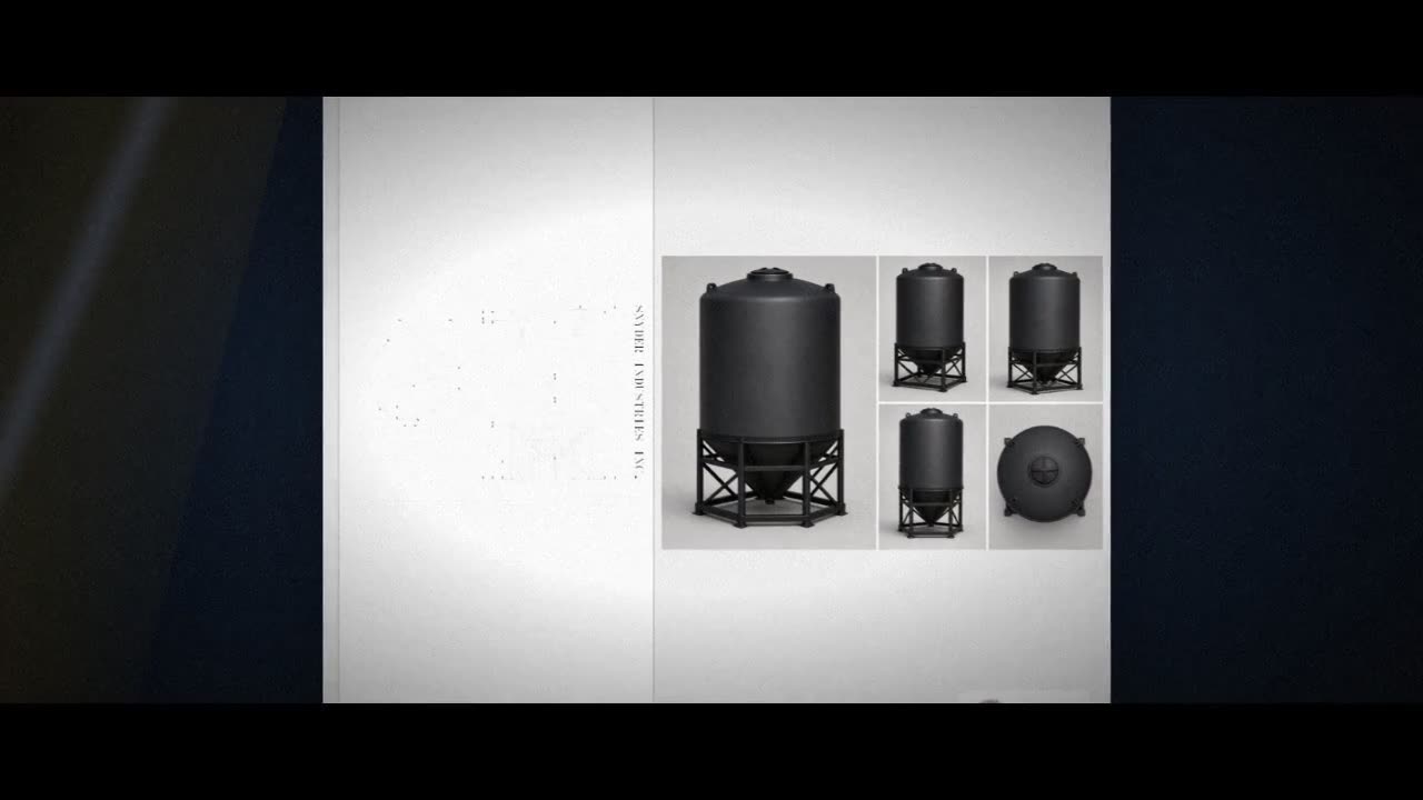 Snyder Industries 4100 Gallon XLPE Cone Bottom Tank video