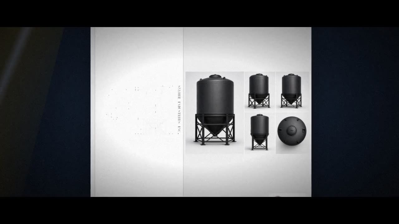 Snyder Industries 4100 Gallon XLPE Heavy Duty Cone Bottom Tank video