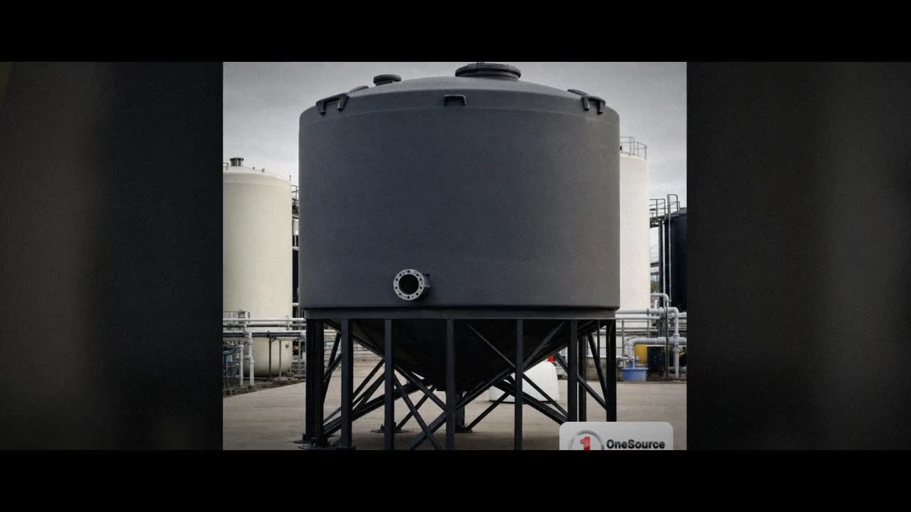 Snyder Industries 6000 Gallon XLPE Cone Bottom Tank video
