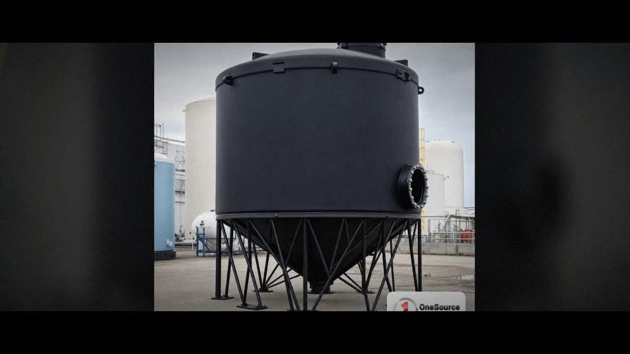 Snyder Industries 6000 Gallon Heavy Duty Cone Bottom Tank video