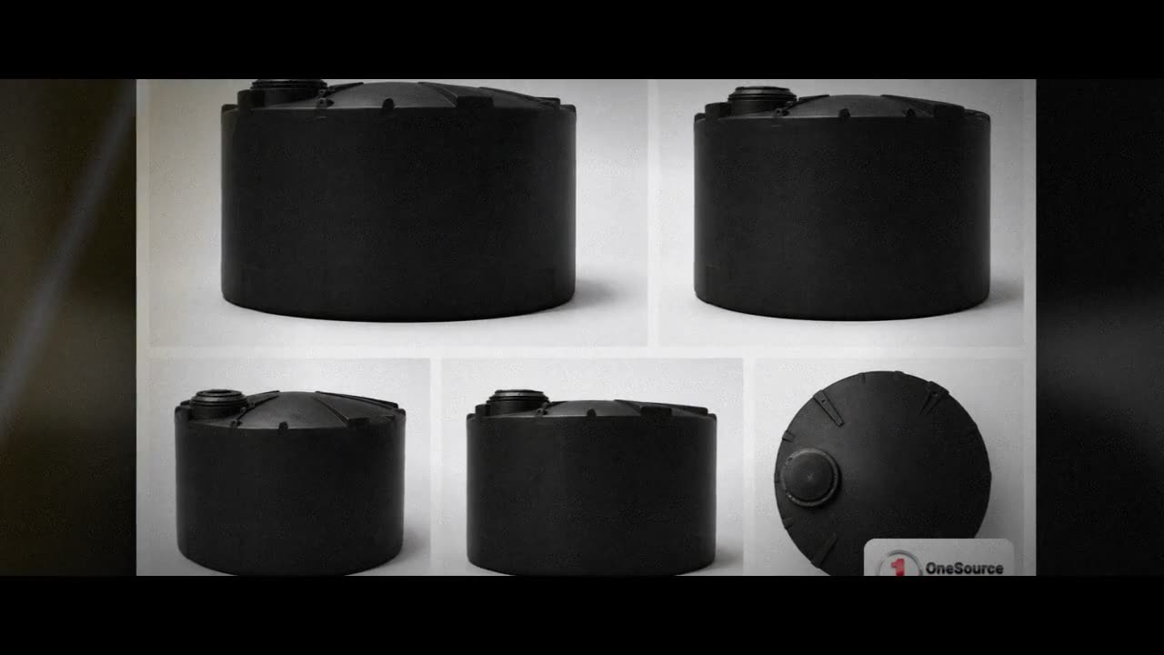 Snyder Industries 7650 Gallon Black Vertical Storage Tank video