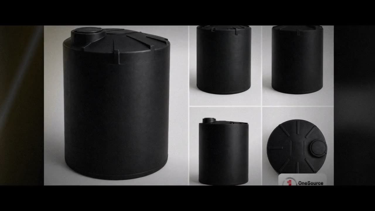 Snyder Industries 10500 Gallon Black Vertical Storage Tank video