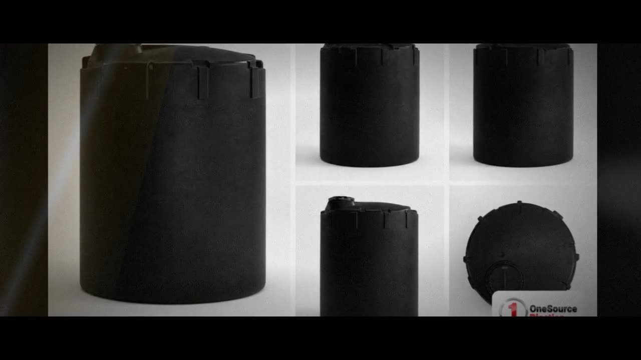 Snyder Industries 10500 Gallon ASTM Black Heavy Duty Vertical Storage  video