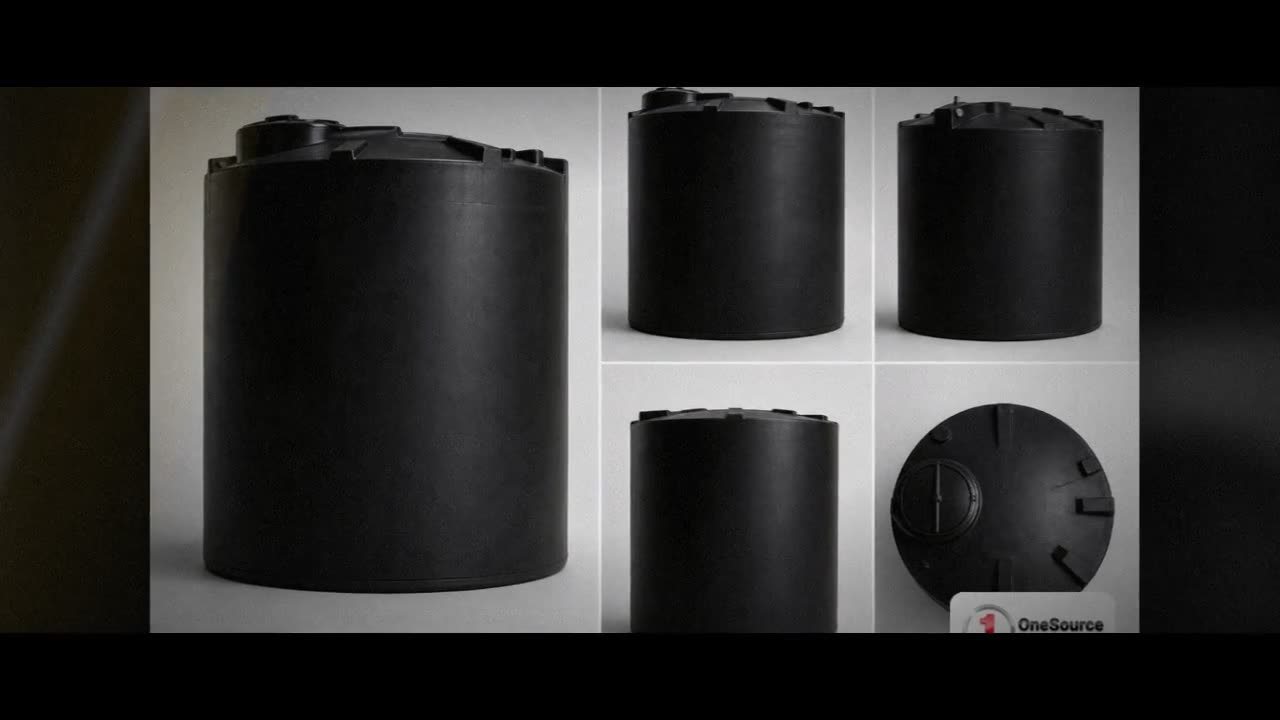 Snyder Industries 10500 Gallon Black Heavy Duty Vertical Storage Tank video