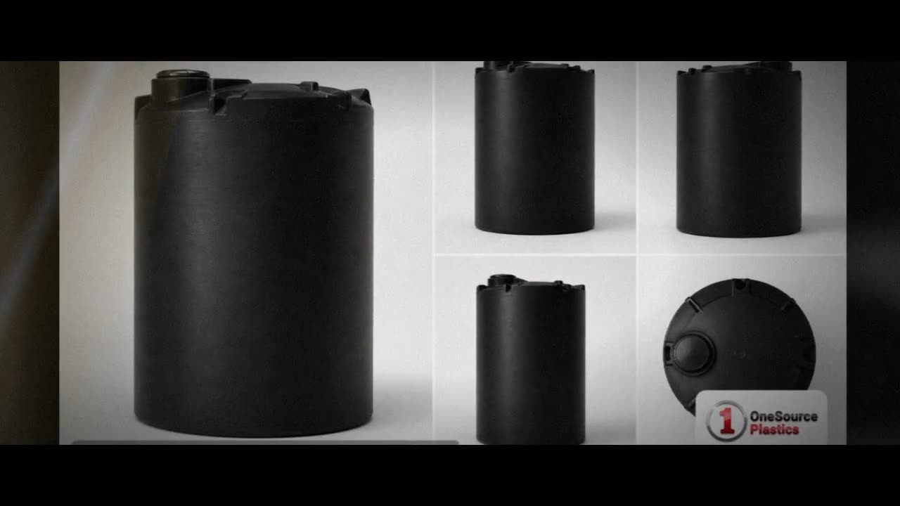 Snyder Industries 10500 Gallon ASTM 1.35 SG Black Vertical Storage Tan video