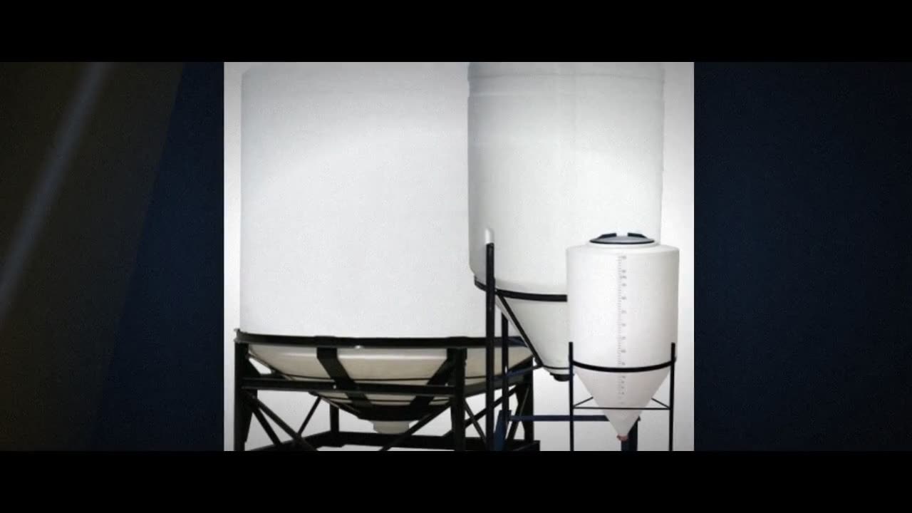 Snyder Industries 11500 Gallon XLPE Heavy Duty Cone Bottom Tank video