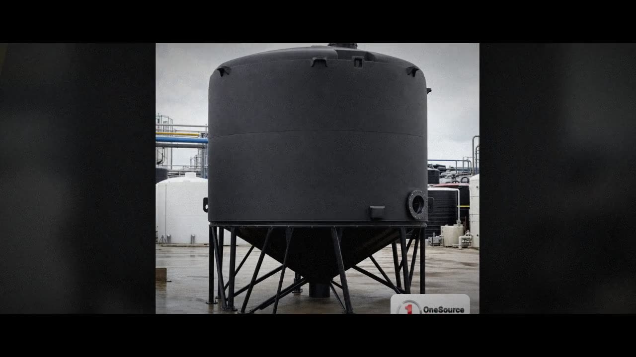Snyder Industries 11500 Gallon Cone Bottom Tank video