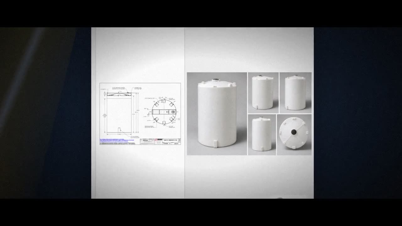 Snyder Industries 15000 Gallon Heavy Duty Vertical Storage Tank video