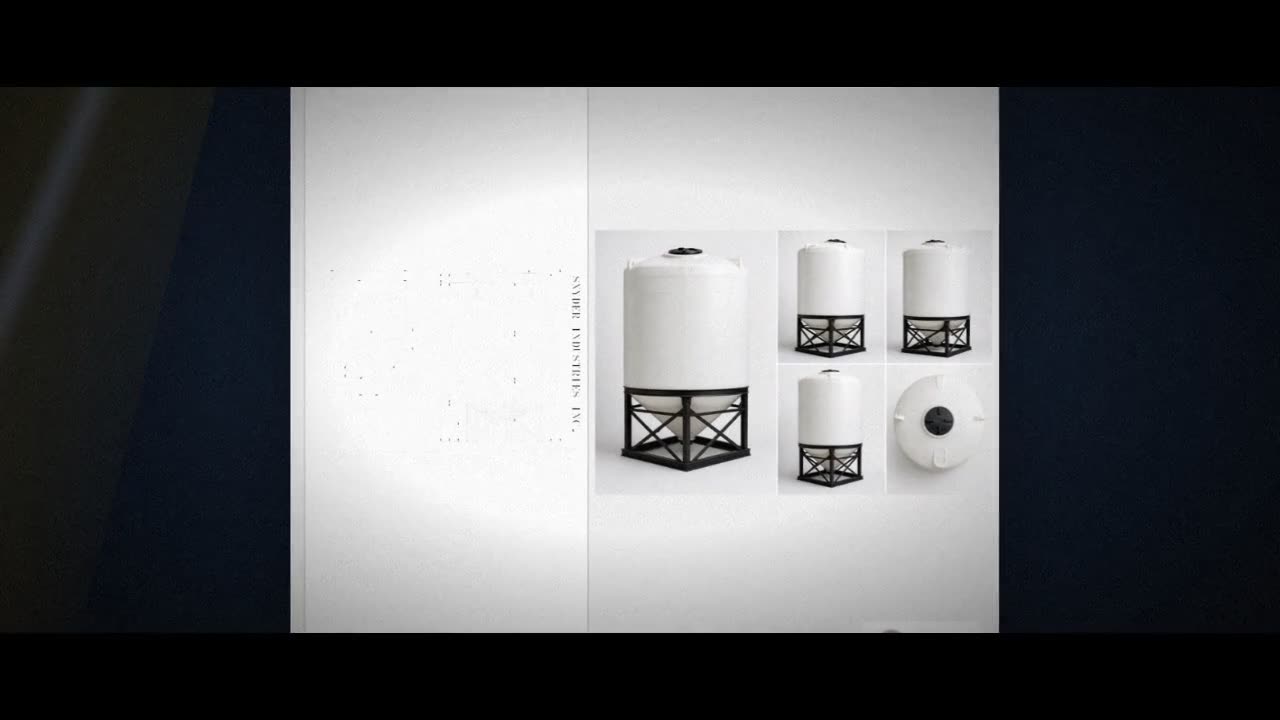 Snyder Industries 3900 Gallon XLPE Cone Bottom Tank video