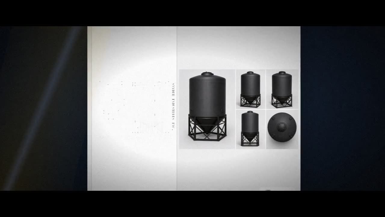 Snyder Industries 3900 Gallon Cone Bottom Tank video