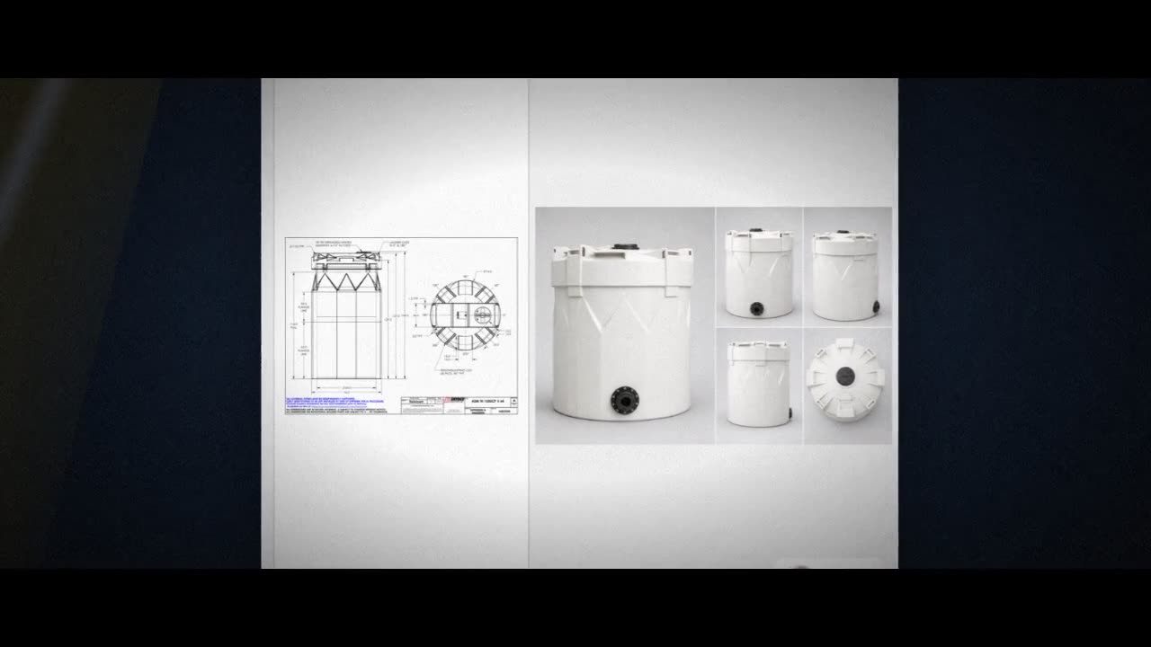 Snyder Industries 1550 Gallon Sodium Hypochlorite (UV) Captor Double W video