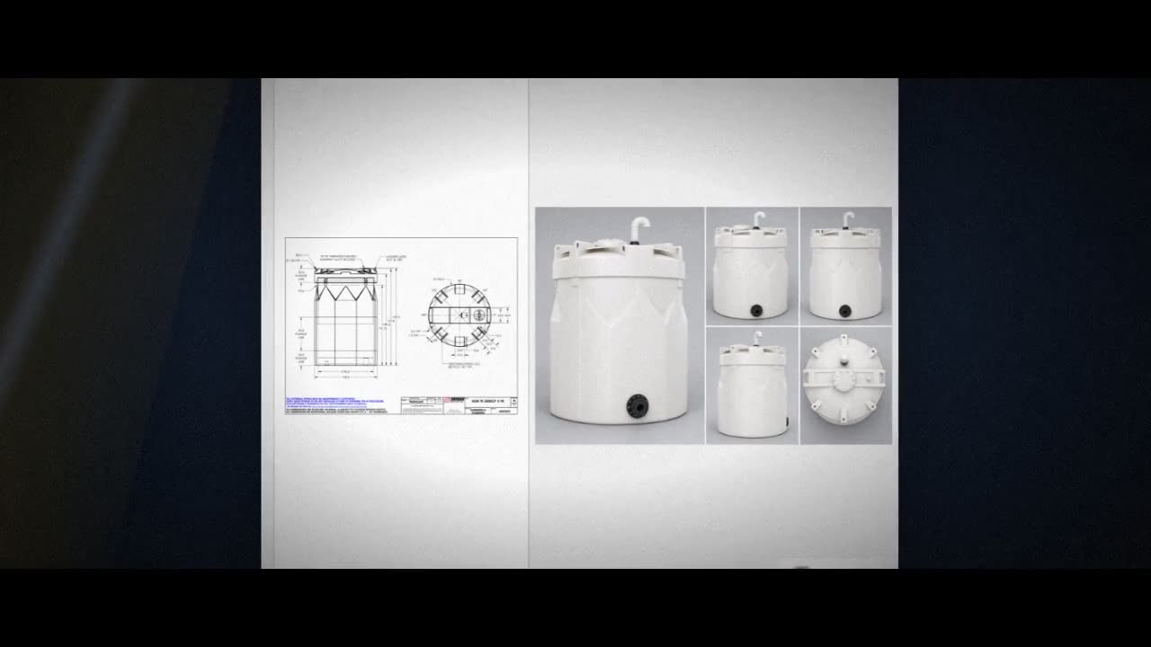 Snyder Industries 3500 Gallon Sodium Hypochlorite (UV) Captor Double W video