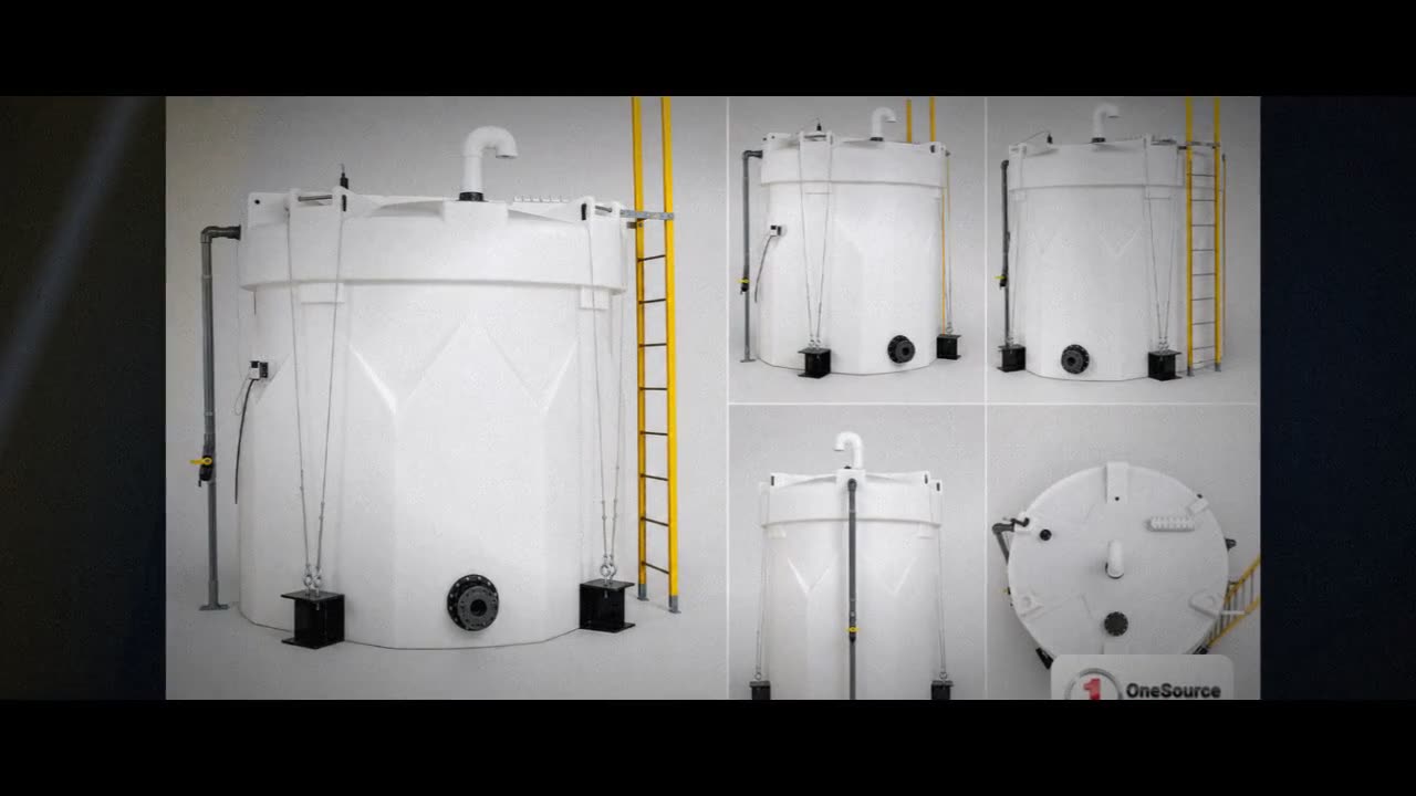 Snyder Industries 4000 Gallon Sulfuric Acid Double Wall Tank video