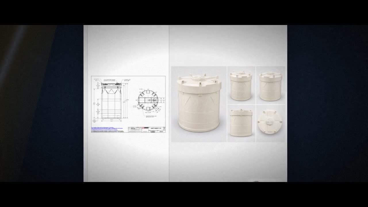 Snyder Industries 4000 Gallon ASTM XLPE Double Wall Tank video