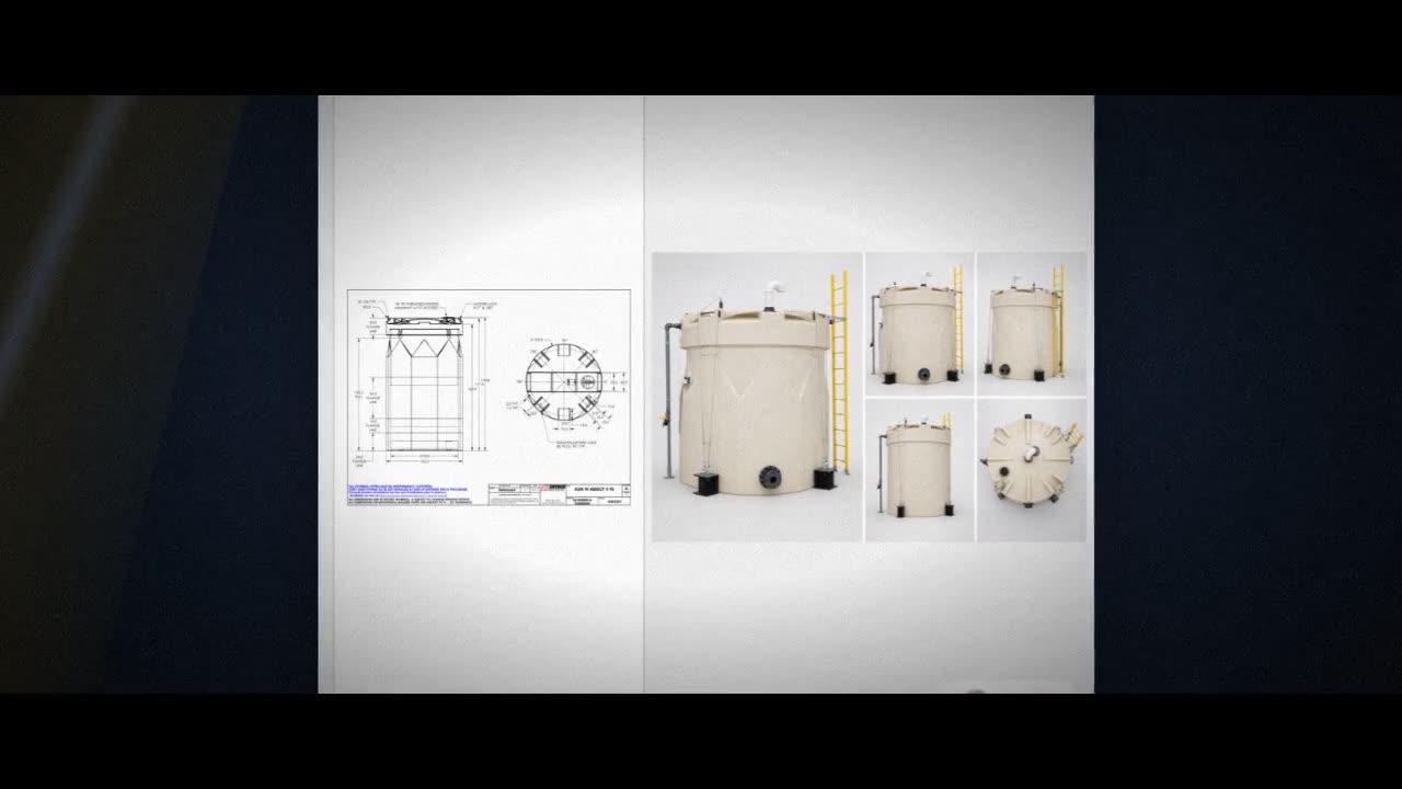Snyder Industries 4000 Gallon ASTM XLPE Double Wall Tank video