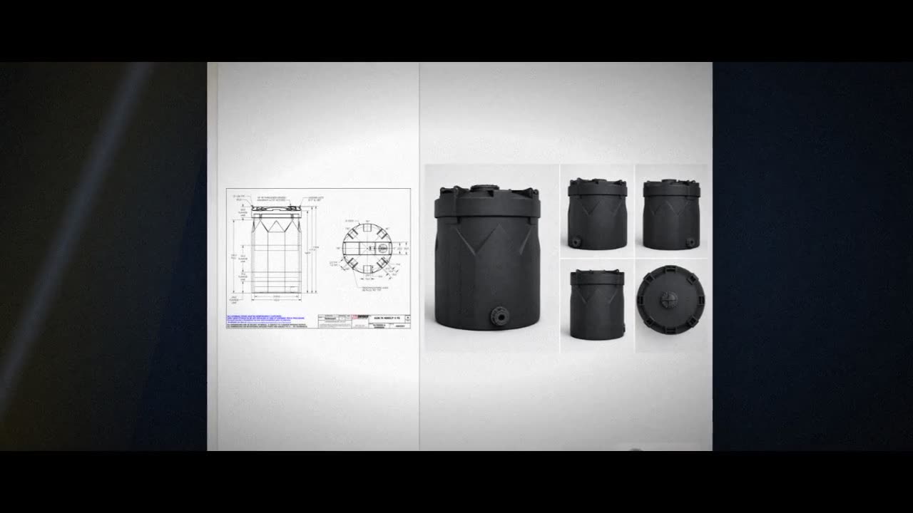 Snyder Industries 4000 Gallon ASTM Black Double Wall Tank video