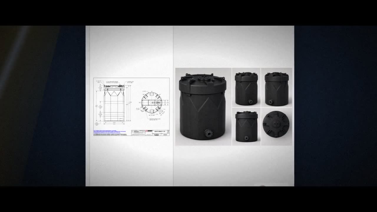 Snyder Industries 4000 Gallon ASTM Black Double Wall Tank video