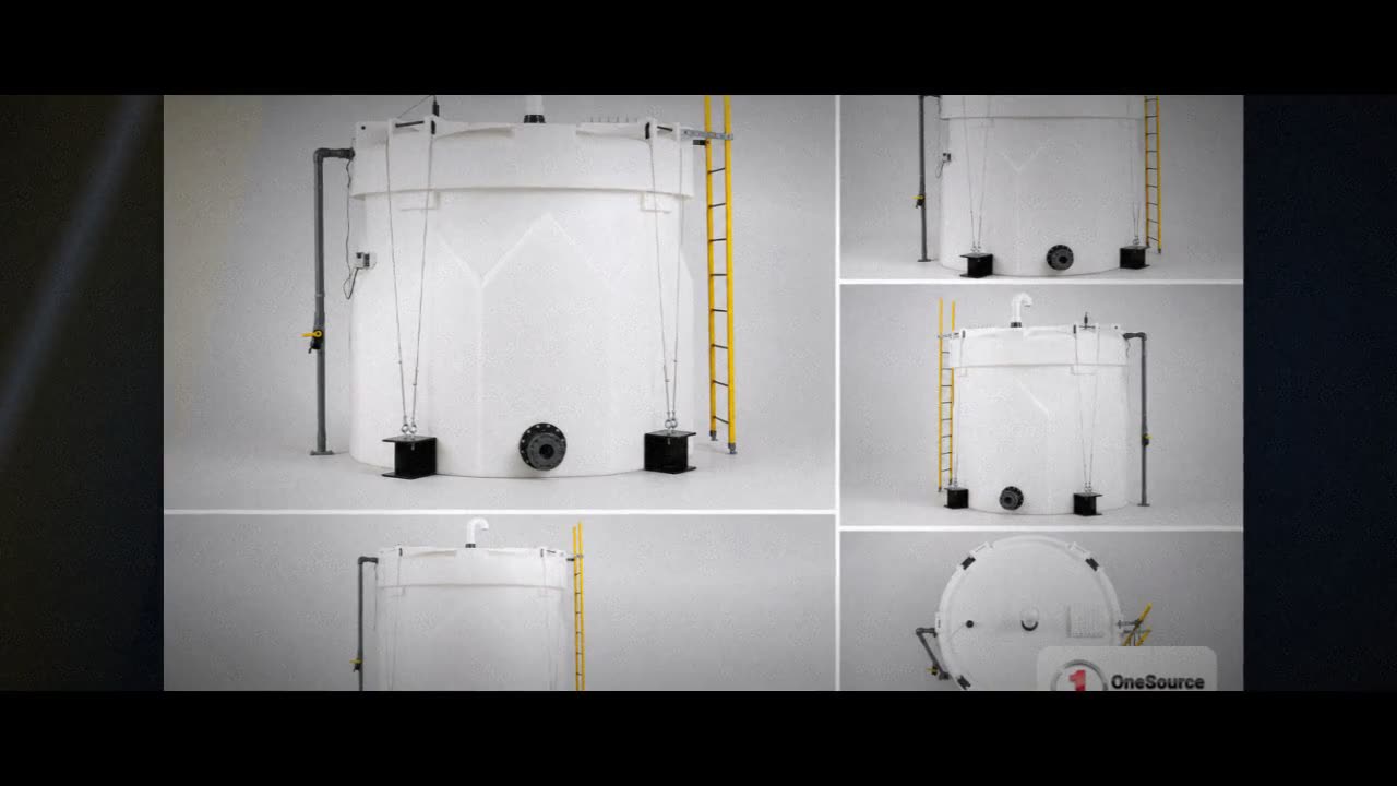 Snyder Industries 4500 Gallon Sulfuric Acid Double Wall Tank video
