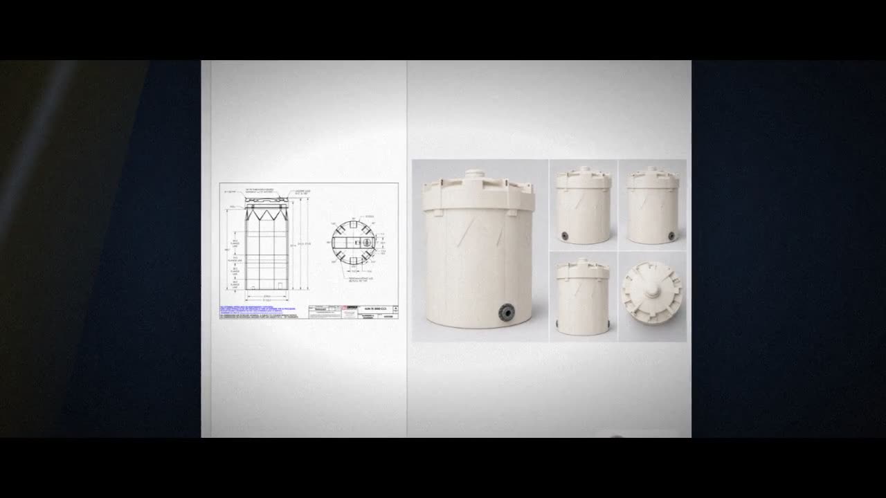 Snyder Industries 5000 Gallon ASTM XLPE Double Wall Tank video