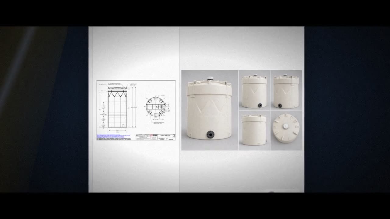 Snyder Industries 5000 Gallon ASTM XLPE Double Wall Tank video