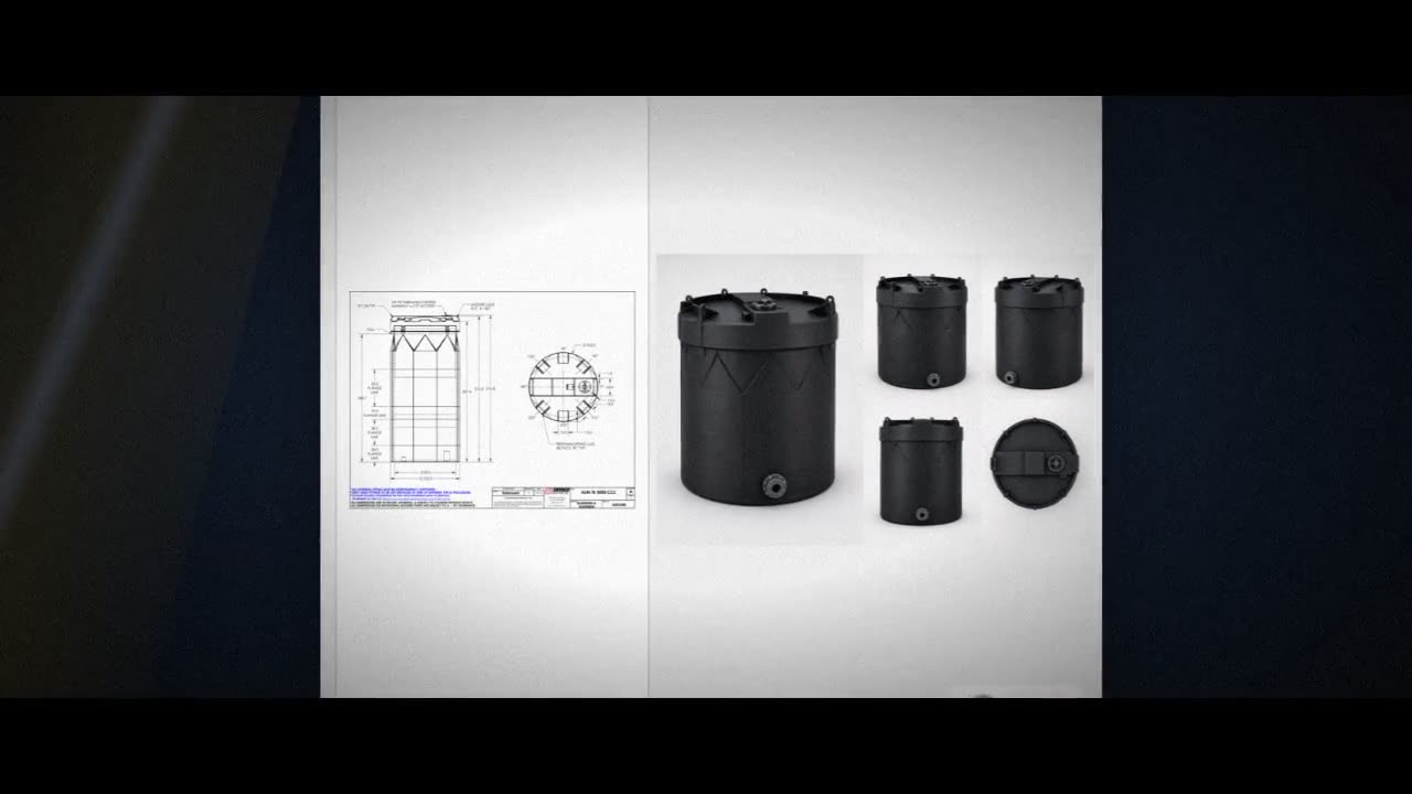 Snyder Industries 5000 Gallon ASTM Black Double Wall Tank video