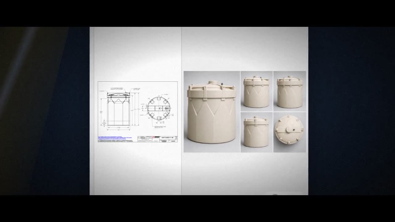 Snyder Industries 5500 Gallon ASTM XLPE Double Wall Tank video