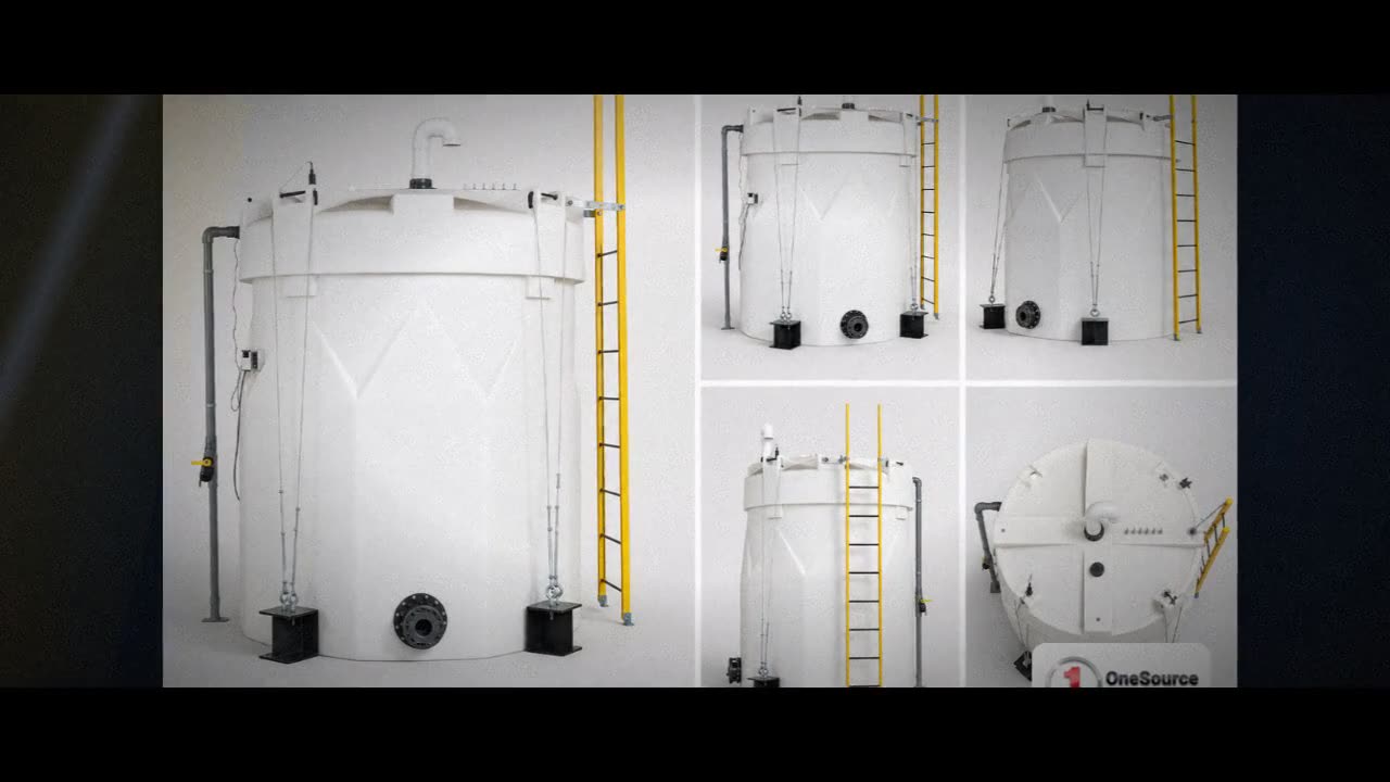 Snyder Industries 6500 Gallon Sulfuric Acid Double Wall Tank video