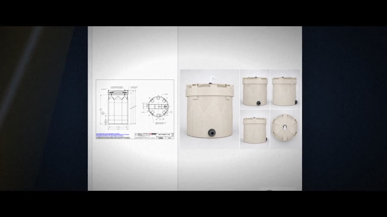 Snyder Industries 6500 Gallon ASTM XLPE Double Wall Tank video